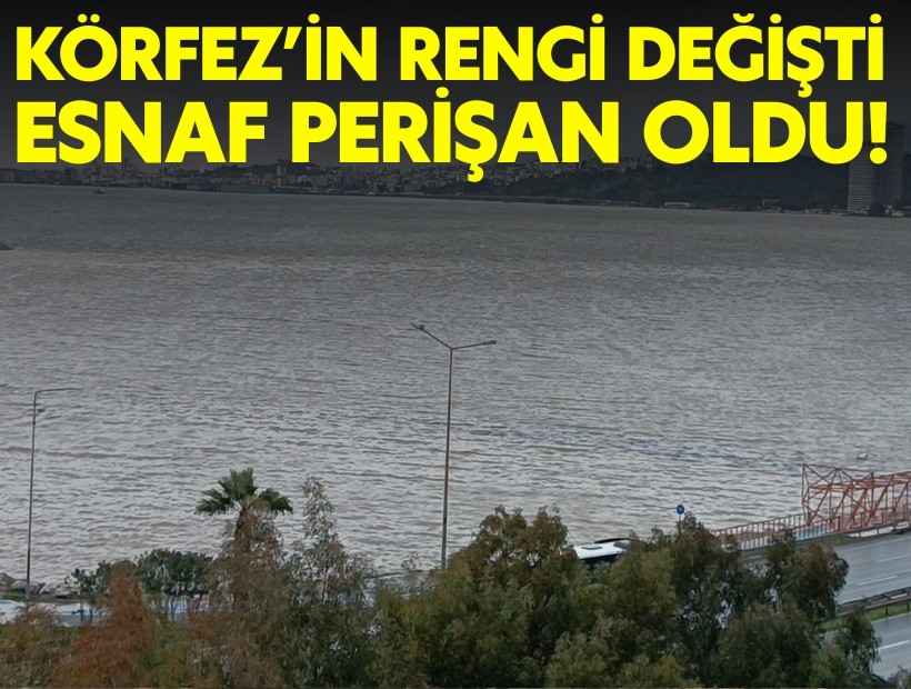 Denizin rengi değişti, esnaf perişan oldu: İstiklal Anıtı sular altında kladı