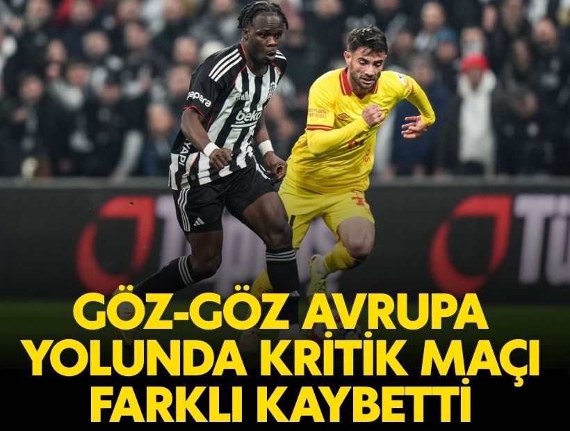 Göz-Göz Avrupa yolunda kritik maçı farklı kaybetti