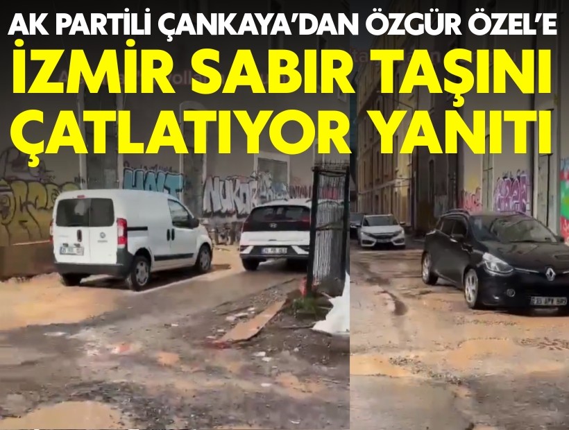 Özgür Özel'in 'böbrek taşı' çıkışına AK Partili Çankırı'dan İzmir göndermeli yanıt!