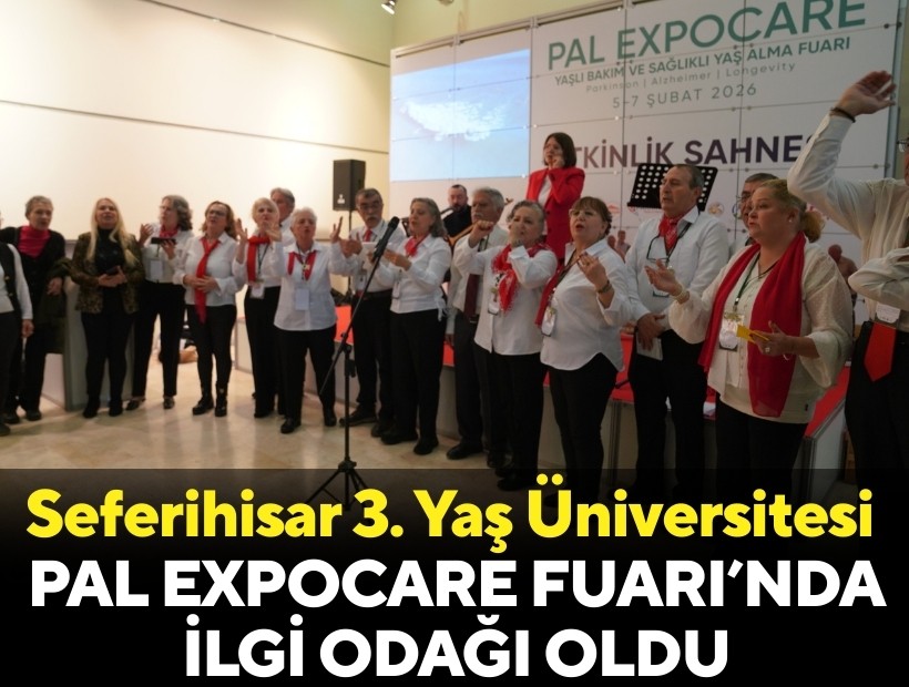 Seferihisar 3. Yaş Üniversitesi fuarda ilgi odağı oldu