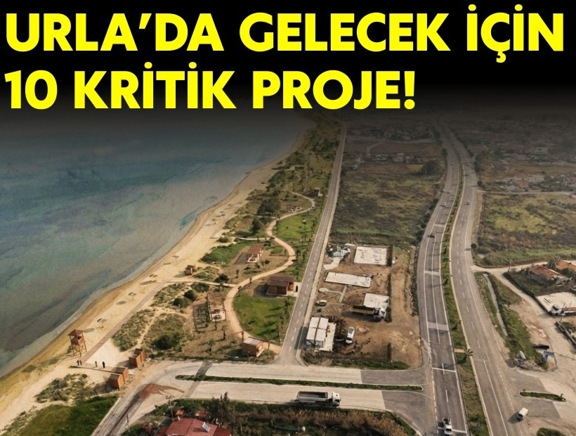 Urla’nın gelecek vizyonu hayata geçiyor: Kentsel yaşam kalitesi için 10 stratejik proje