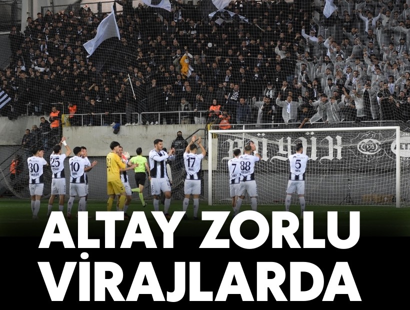 Altay zorlu virajlarda