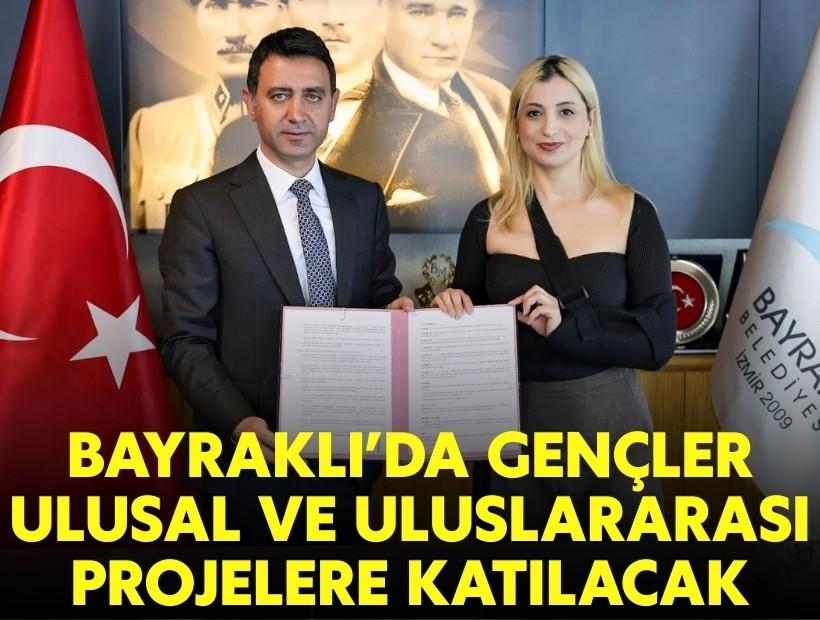Bayraklı’da gençler ulusal ve uluslararası projelere katılacak