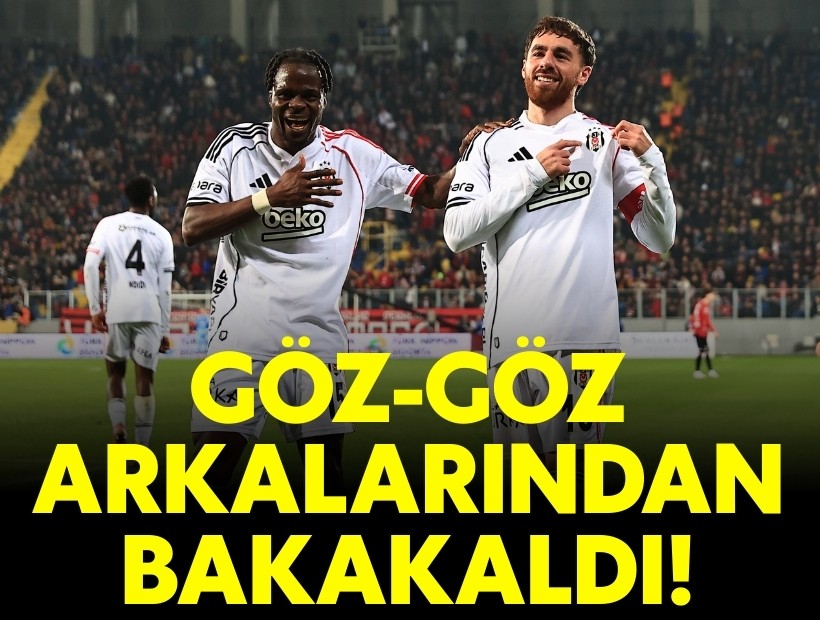 Göz-Göz gidenlerin arkasından bakakaldı!