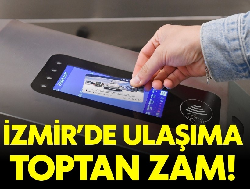 İzmir’de ulaşıma zam geliyor: Ücret tarifesi ortaya çıktı!