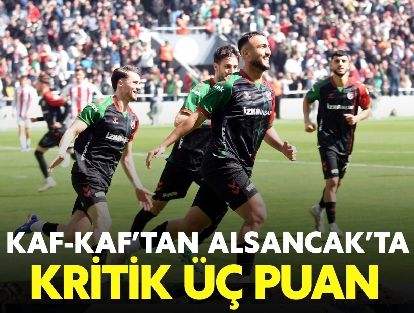 Kaf-Kaf en yakın rakibini yendi!