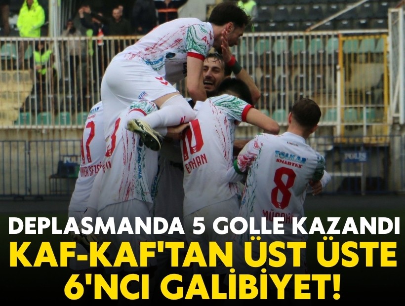 Kaf-Kaf'tan üst üste 6'ncı galibiyet!