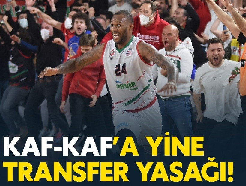 Karşıyaka'ya yine transfer yasağı!