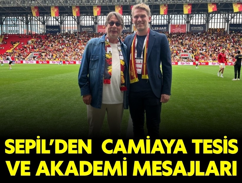 Mehmet Sepil'den camiaya tesis ve akademi mesajları