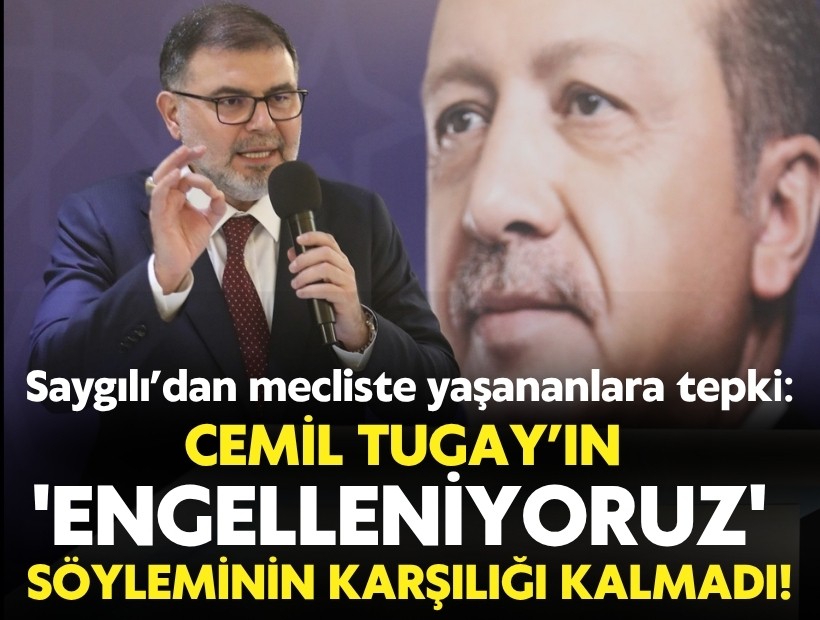AK Partili Saygılı'dan mecliste yaşananlara tepki: 'Engelleniyoruz' söyleminin karşılığı kalmadı'