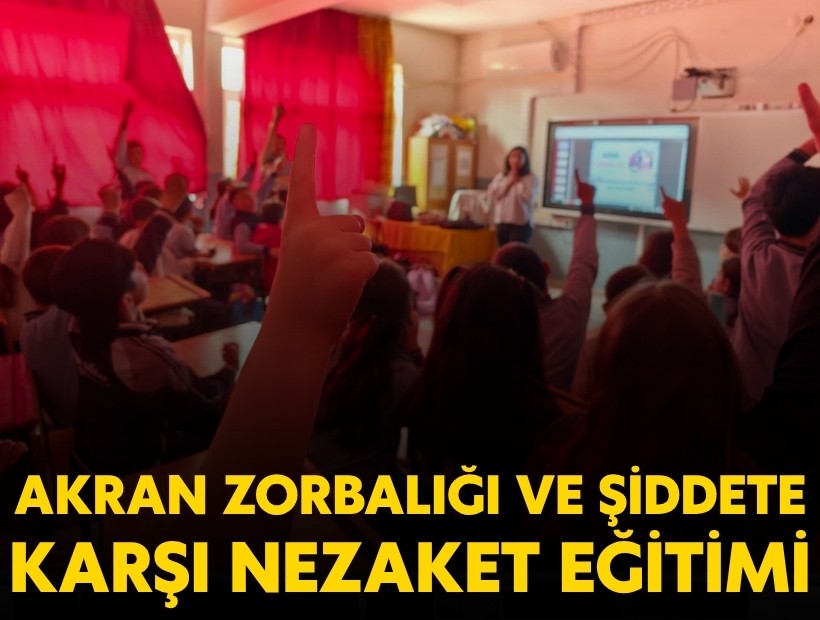 Akran zorbalığı ve şiddete karşı nezaket eğitimi