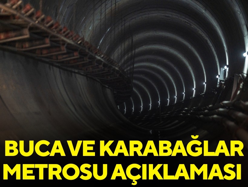 Buca Metrosu’nda 2028 hedefi için çalışmalar sürüyor
