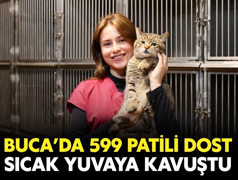 Buca’da 599 patili dost sıcak yuvaya kavuştu