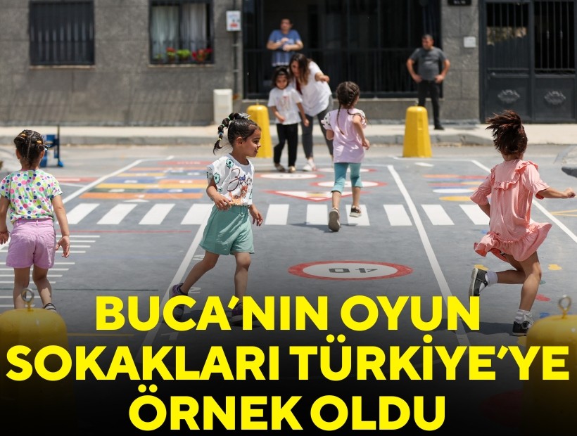 Buca’nın oyun sokakları Türkiye’ye örnek oldu