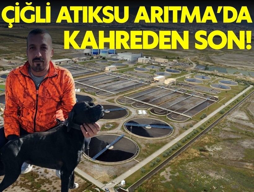 Çiğli Atıksu Arıtma Tesisi'nde İZSU personelinin acı sonu!