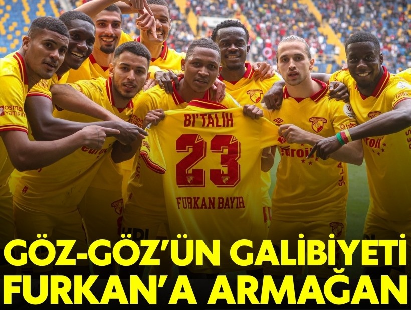 Göztepe'nin hasreti bitti