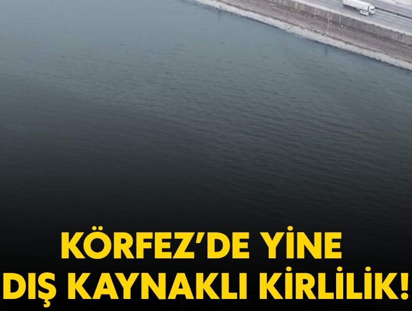 İzmir Körfezi’nde kirlilik alarmı: Aynı tehdit 11. kez görüldü