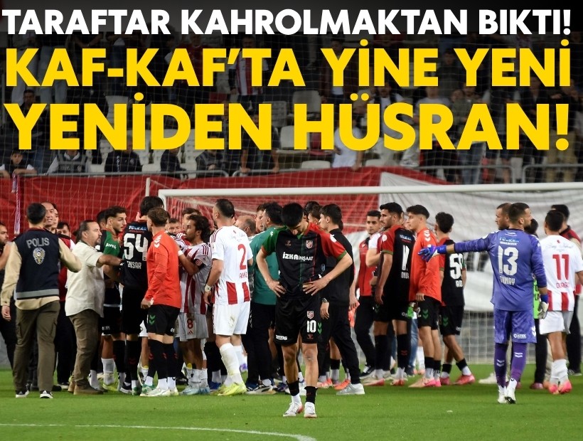 Karşıyaka'nın bitmeyen hüsranı: Taraftar kahrolmaktan bıktı!