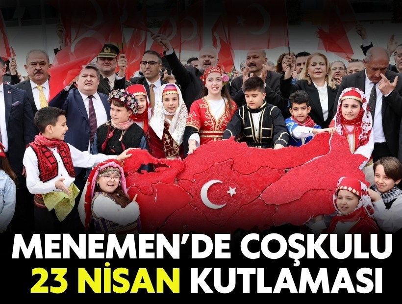 Menemen’de coşkulu kutlama: 'Cumhuriyetimizin nesilden nesile bekçileriyiz'