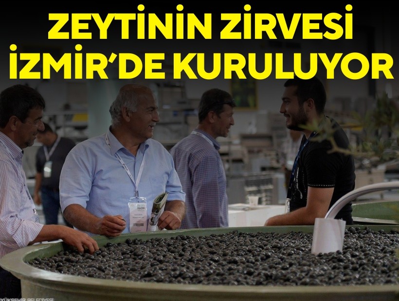 Zeytinin zirvesi İzmir’de kuruluyor