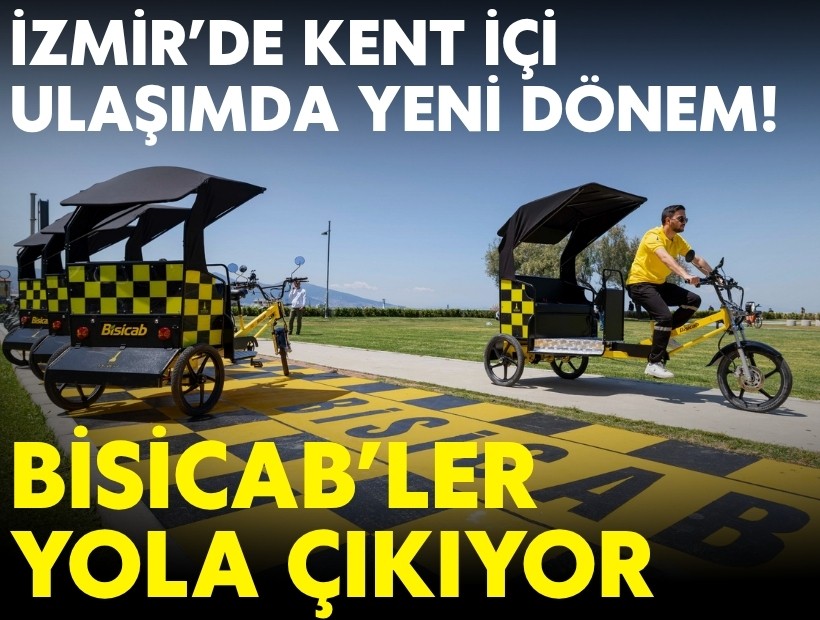 Bisicab’ler yola çıkıyor