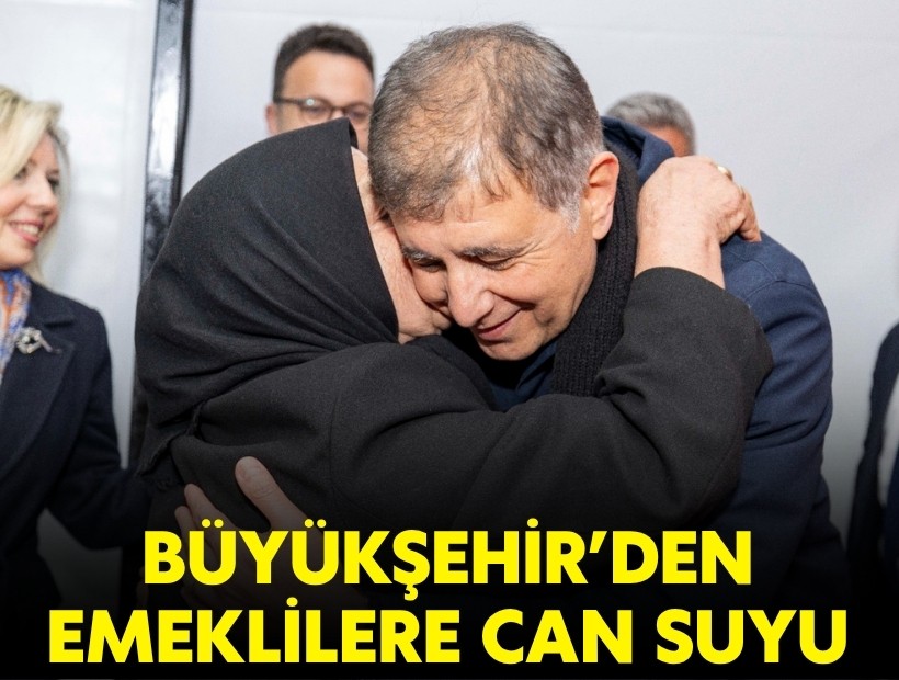 Büyükşehir’den emeklilere can suyu