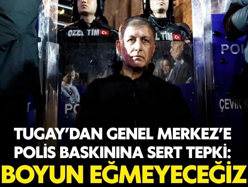 Cemil Tugay’dan sert tepki: 'Boyun Eğmeyeceğiz, Zulmün Sahibini Birlikte Yeneceğiz!'