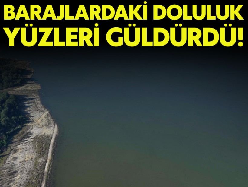 İzmir'de baraj doluluk oranları yüzleri güldürdü!