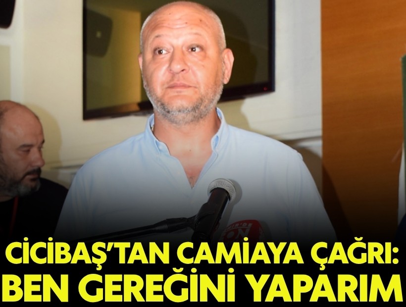 Karşıyaka'da Cicibaş'tan yanıt ve camiaya çağrı
