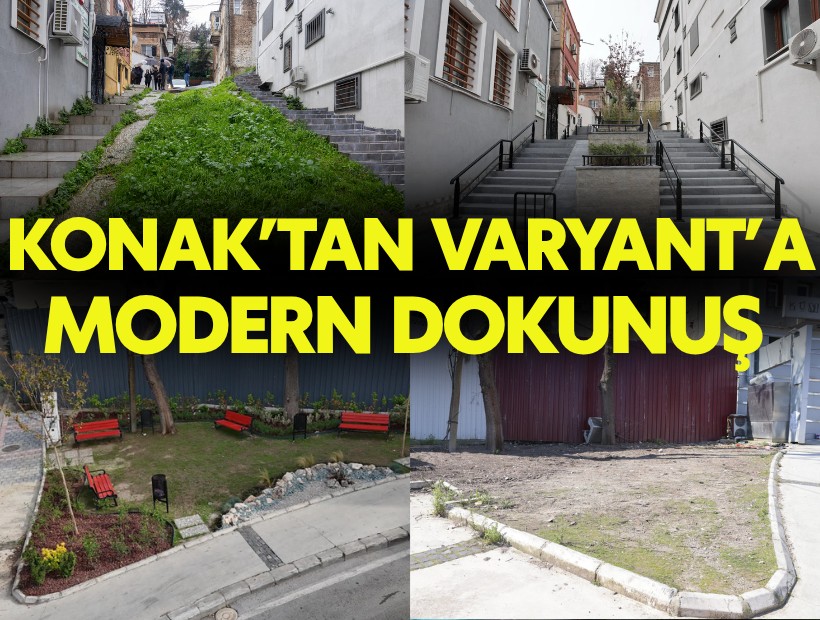 Konak Belediyesi’nden Varyant’a modern ve konforlu dokunuş
