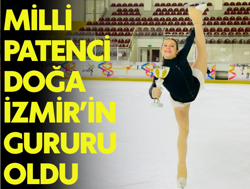Milli patenci Doğa Güner İzmir'in gururu oldu