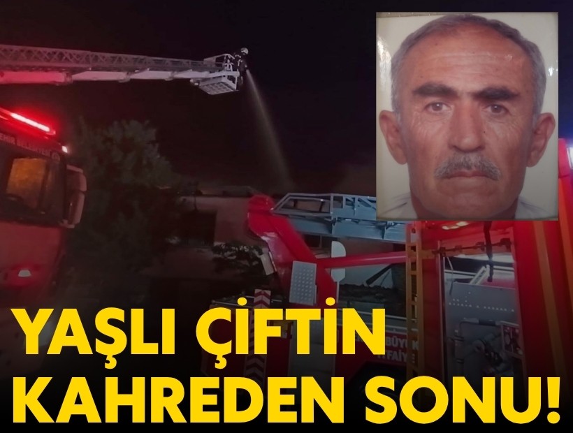 Yaşlı çiftin kahreden sonu