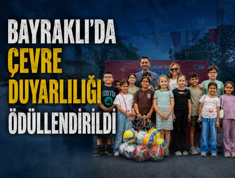 Bayraklı’da çevre duyarlılığı ödüllendirildi