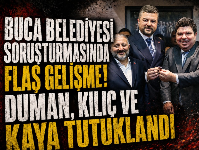 Buca Belediye Başkanı Görkem Duman tutuklandı!