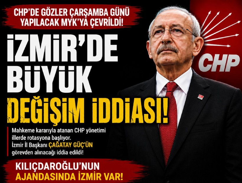 CHP İzmir'de gündem 'görevden alma' masadaki 4 sürpriz isim...