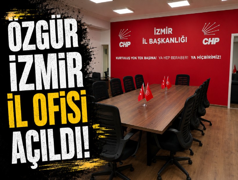 Çağatay Güç Özgür İzmir İl Ofisi'ni açtı!