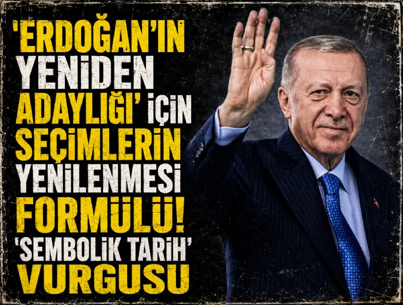 Cumhurbaşkanı Başdanışmanı Uçum'dan 'Erdoğan'ın yeniden adaylığı' için seçimlerin yenilenmesi formülü