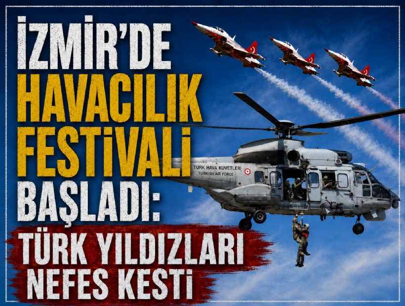 İzmir'de 'Gençlik ve Havacılık Festivali' başladı