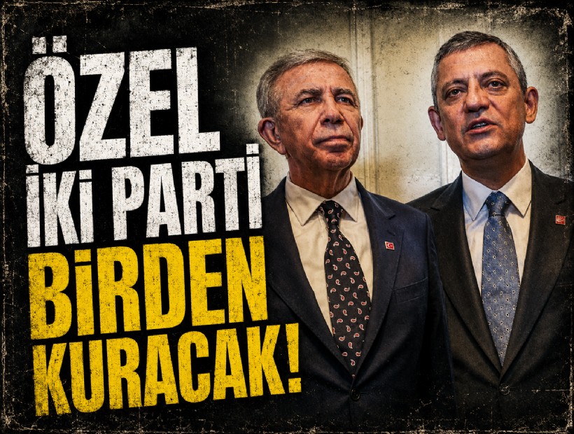 Özgür Özel bir değil iki parti birden kuracak!