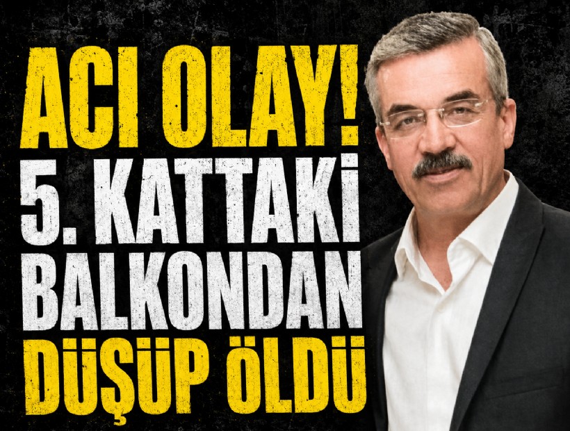 Acı olay! 5. kattaki balkondan düşüp öldü