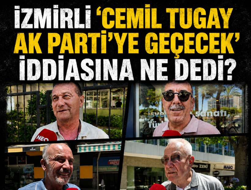 İzmirli 'Cemil Tugay AK Parti'ye geçecek' iddiasına ne dedi?