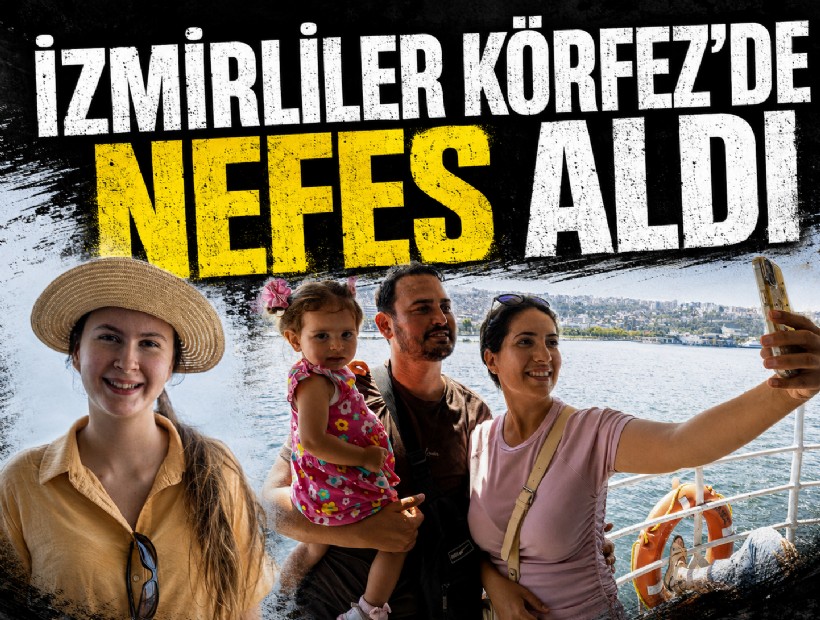 İzmirliler Körfez’de nefes aldı