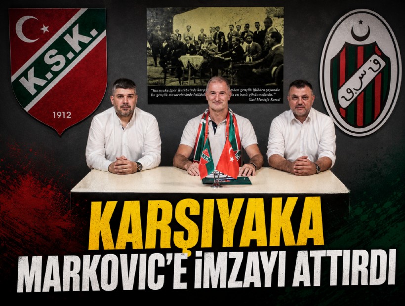 Karşıyaka Markovic'i ikna etti imzayı attırdı