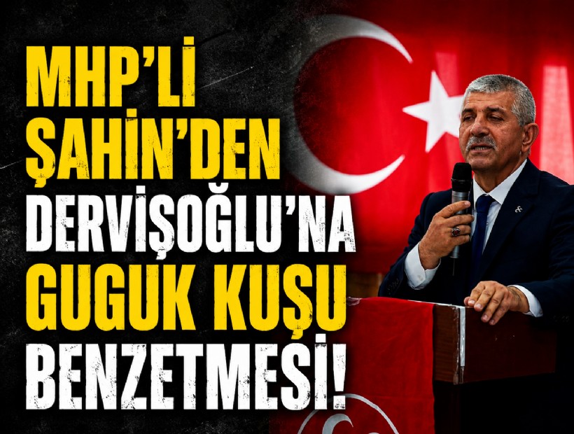 MHP'li Şahin'den Dervişoğlu’na Guguk Kuşu benzetmesi!
