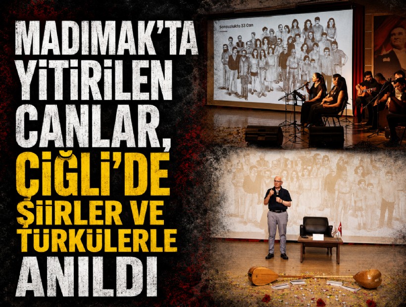 Madımak’ta yitirilen canlar Çiğli'de anıldı