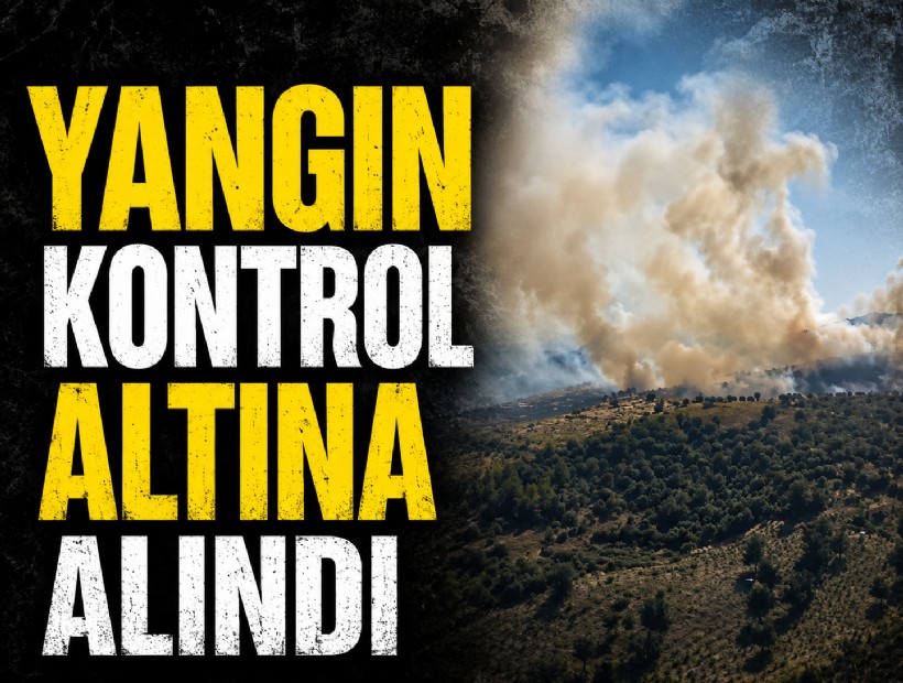 Menemen'deki yangın kontrol altına alındı