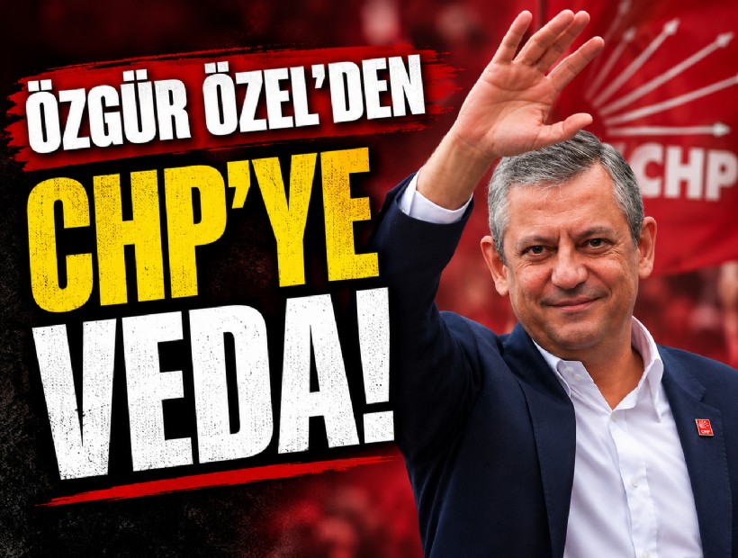 Özgür Özel'den CHP'ye veda! Yeni partisini resmen ilan etti