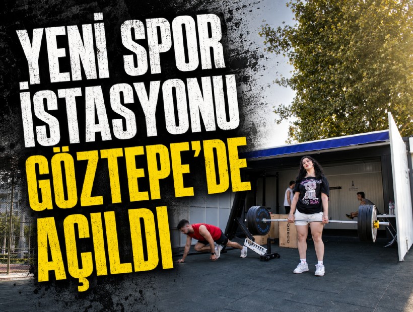 Yeni spor istasyonu Göztepe’de açıldı