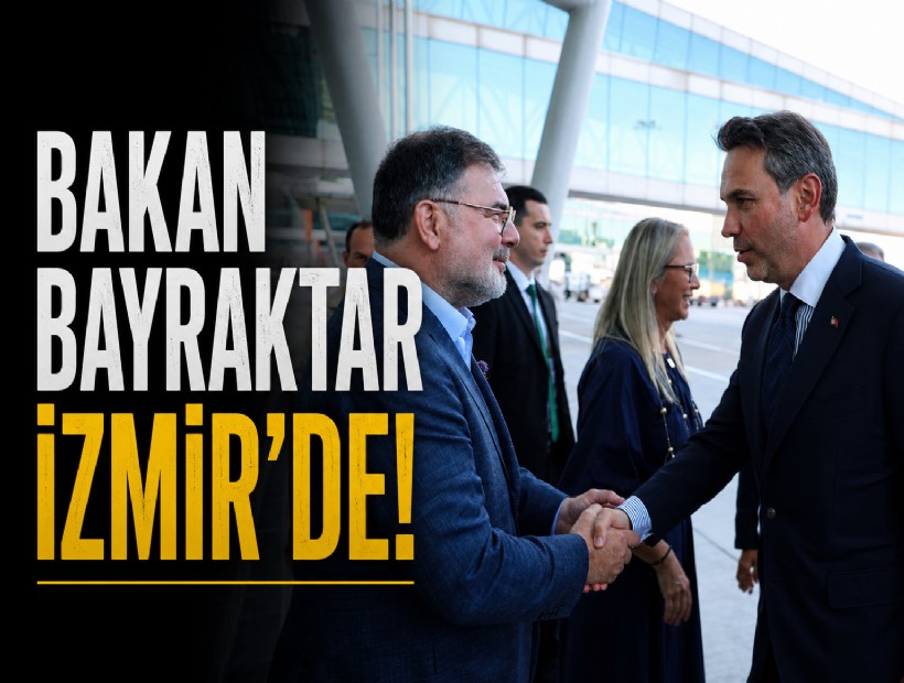 Bakan Bayraktar İzmir'de!
