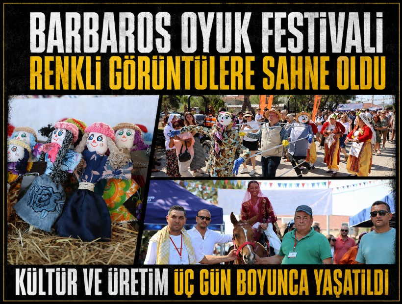 Barbaros’ta 10’uncu Oyuk Festivali coşkusu